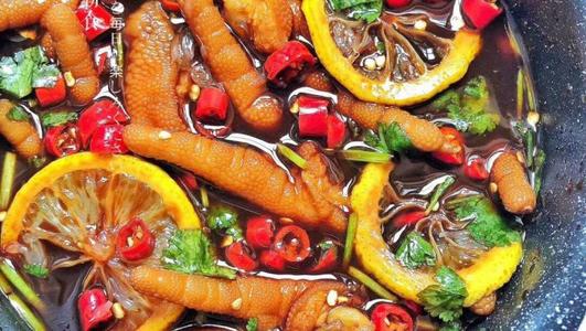 正宗四川“网红”柠檬泡椒鸡脚做法培训