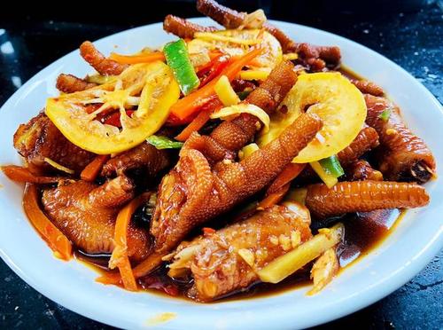 正宗川味泡椒鸡脚网红柠檬鸡爪做法培训